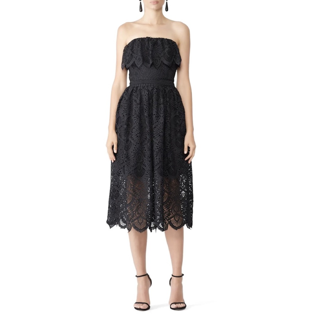 [shoshanna] eleanora lace dress